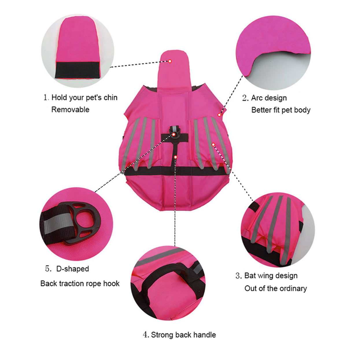 Dog Life Jacket Dog Safety Ves - đánh giá và giá Life Jacket Buoyancy