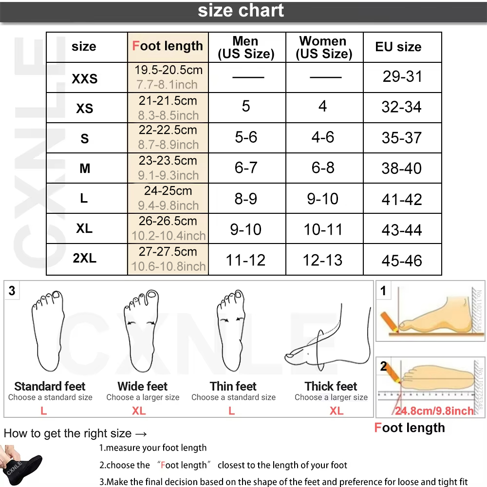 Neoprene Sock 3mm Boots Diving - đánh giá và giá Wetsuit 3Mm Neoprene