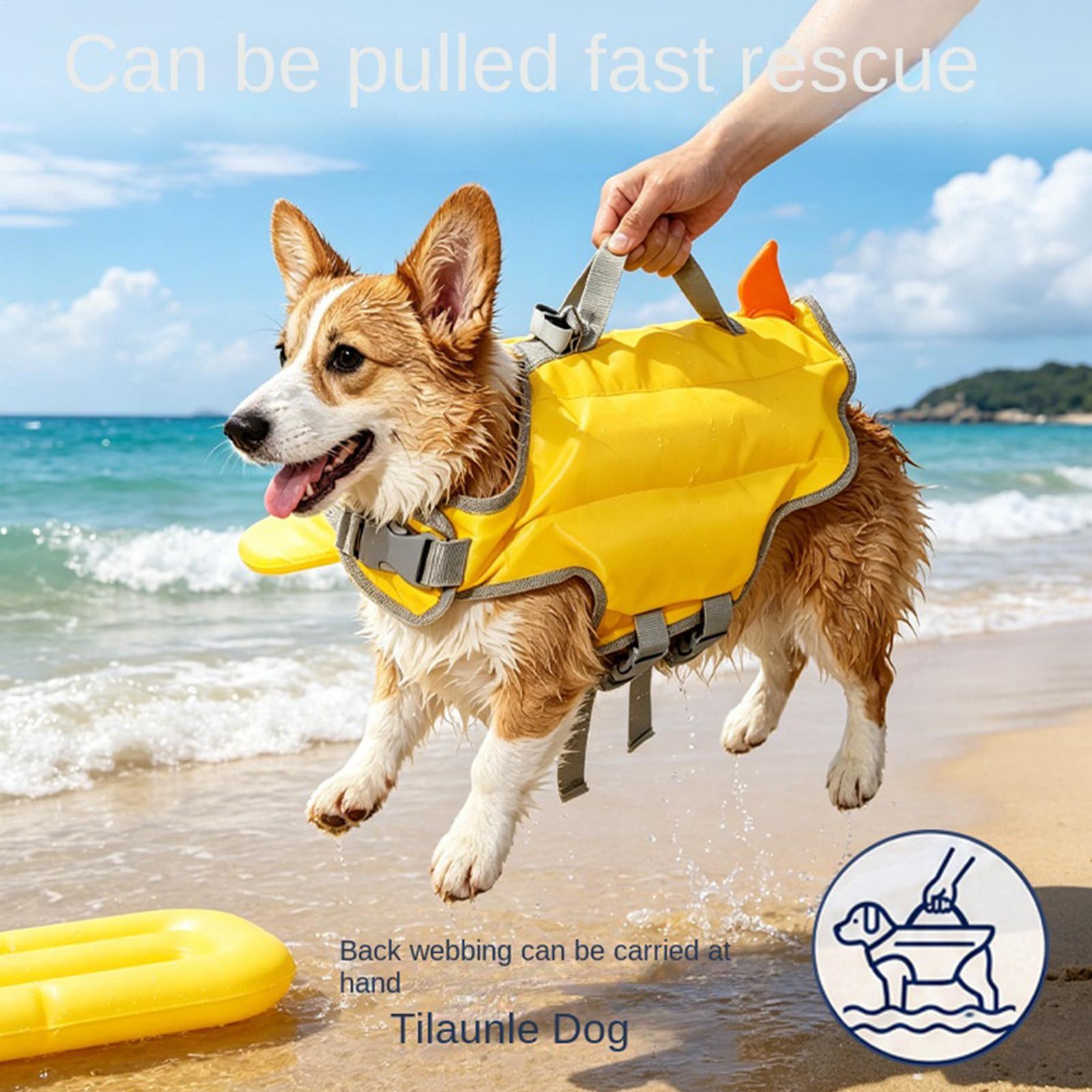 Dog Life Vest High Buoyancy wi - đánh giá và giá Life Jacket Buoyancy