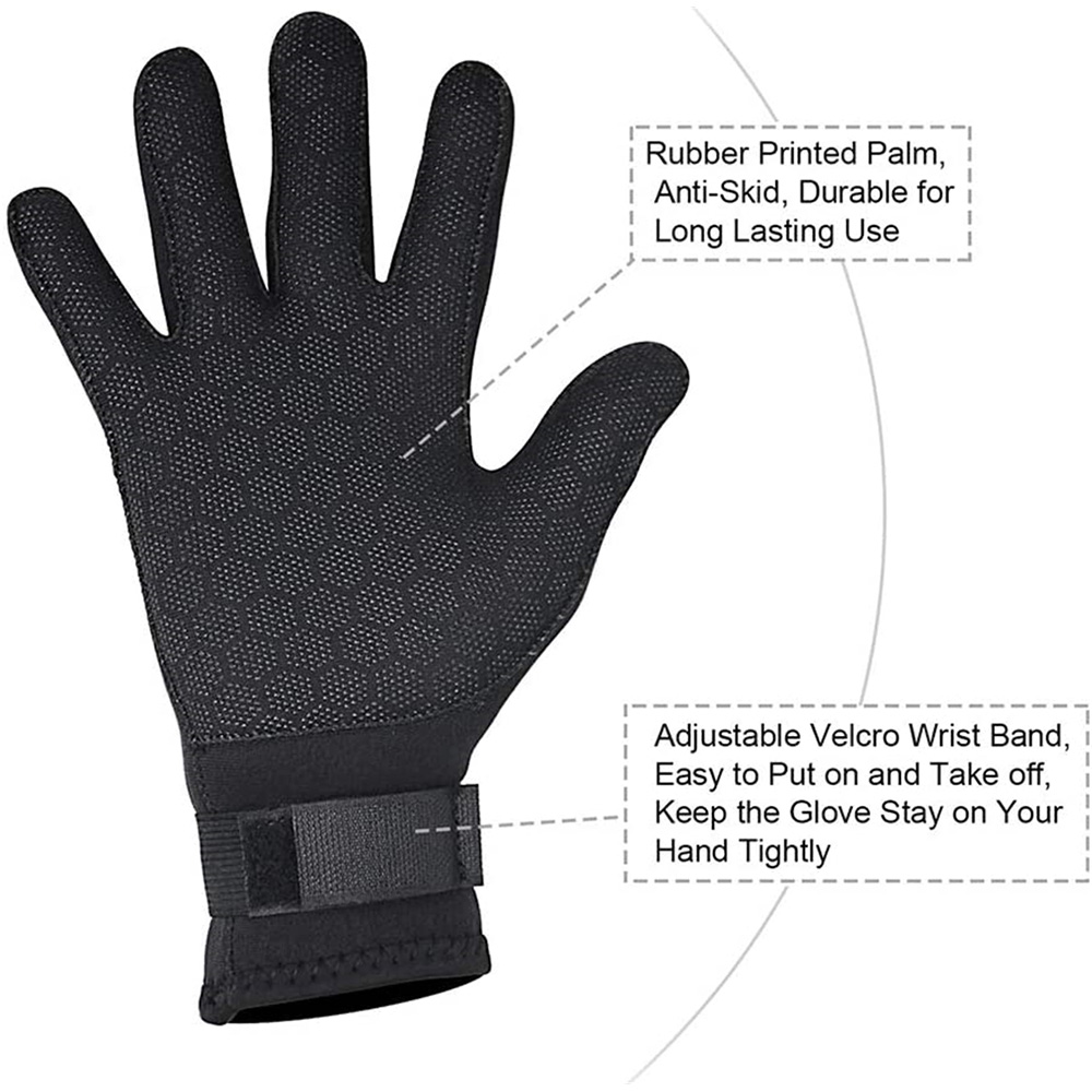 3Mm 5Mm Neoprene Lặn Găng Tay  - đánh giá và giá Wetsuit 3Mm Neoprene