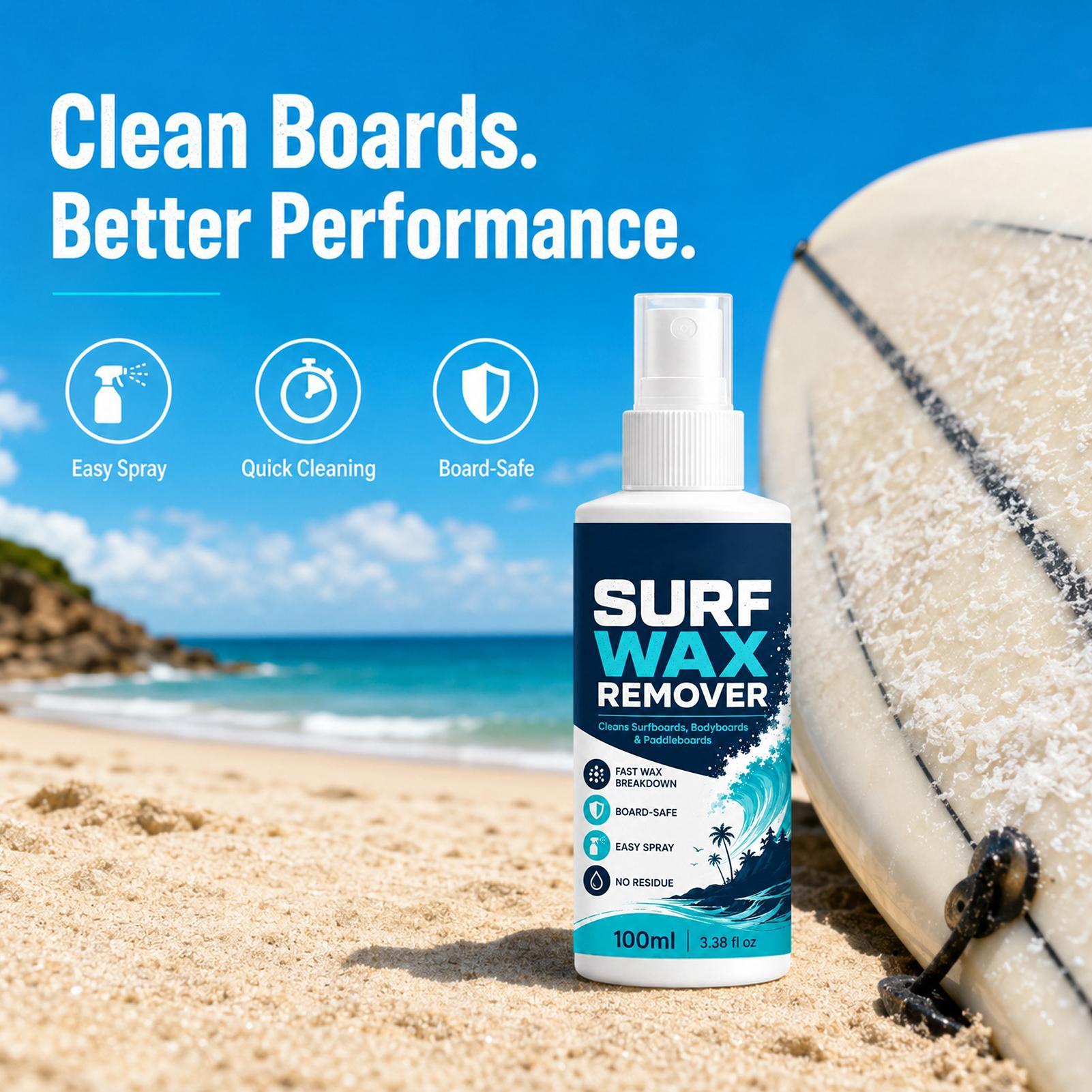 Surf Wax Cleaner Portable Eco- - đánh giá và giá Surfboard Wax Tropical